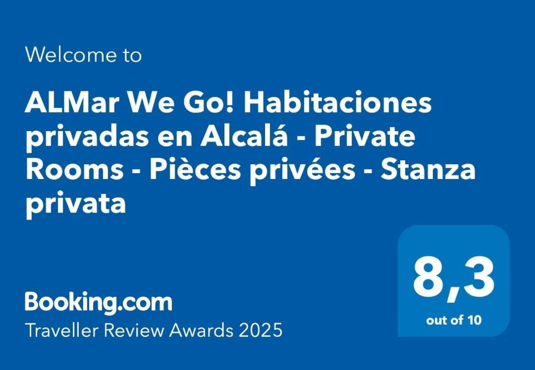 Almar We Go! Habitaciones Privadas En Alcala - Private Rooms - Pieces Privees - In Shared Apartment Экстерьер фото