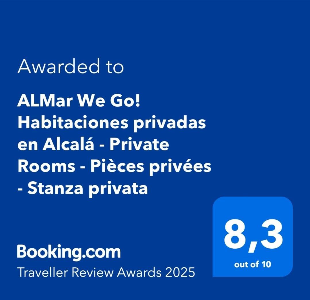 Almar We Go! Habitaciones Privadas En Alcala - Private Rooms - Pieces Privees - In Shared Apartment Экстерьер фото